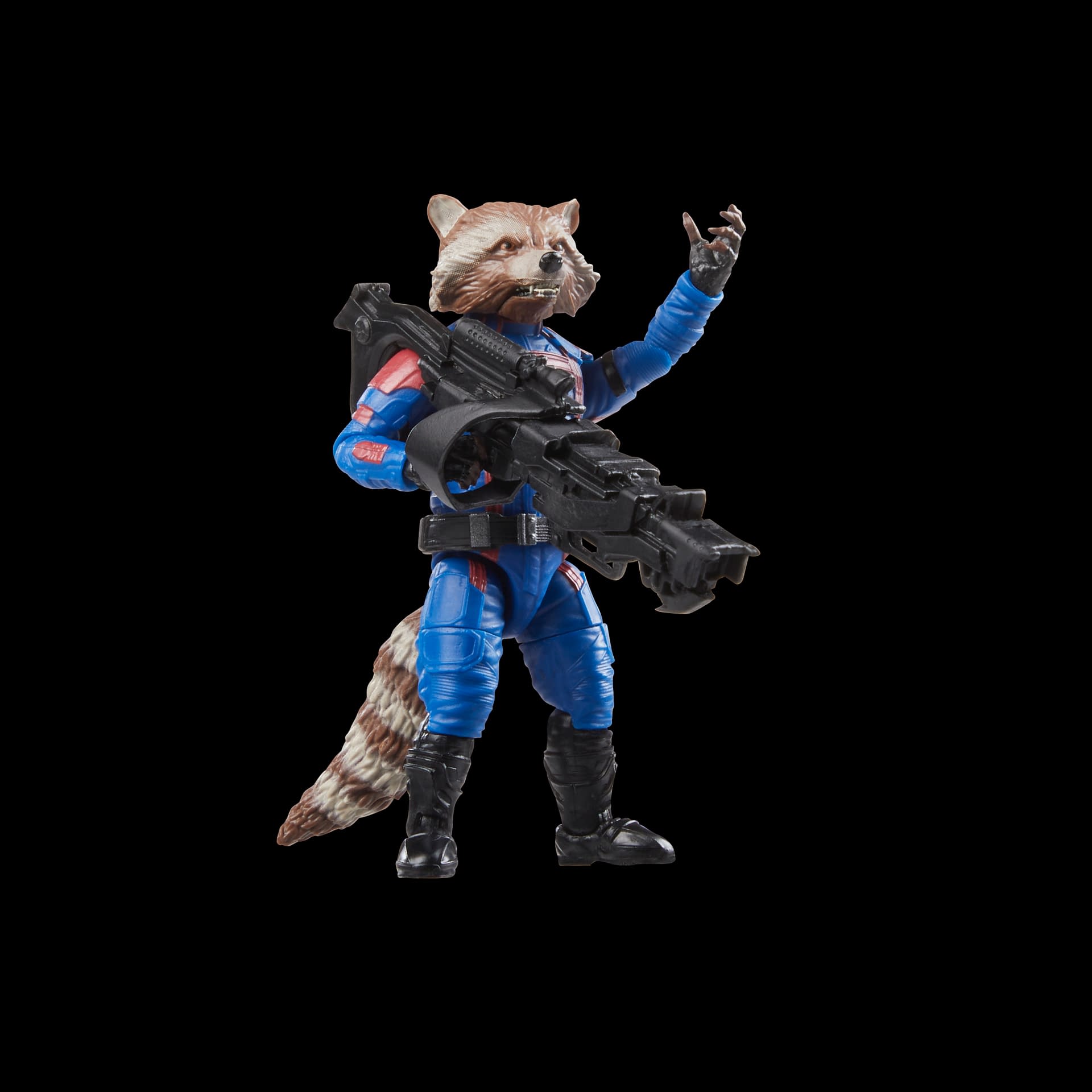 Rocket Raccoon Brings The Big Guns To Hasbros Marvel Legends