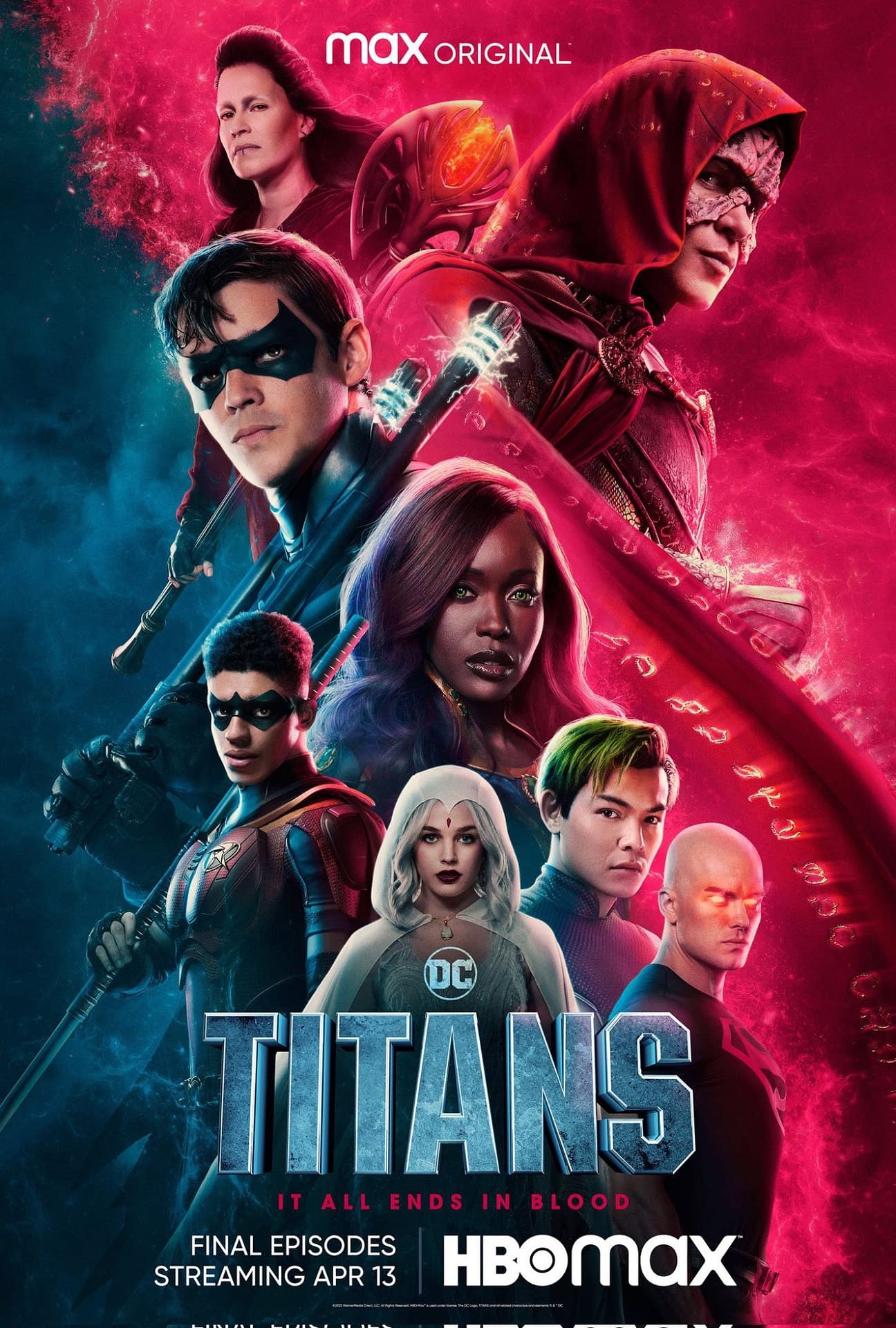 Titans Final Trailer Conner Brother Blood Robin White Raven More