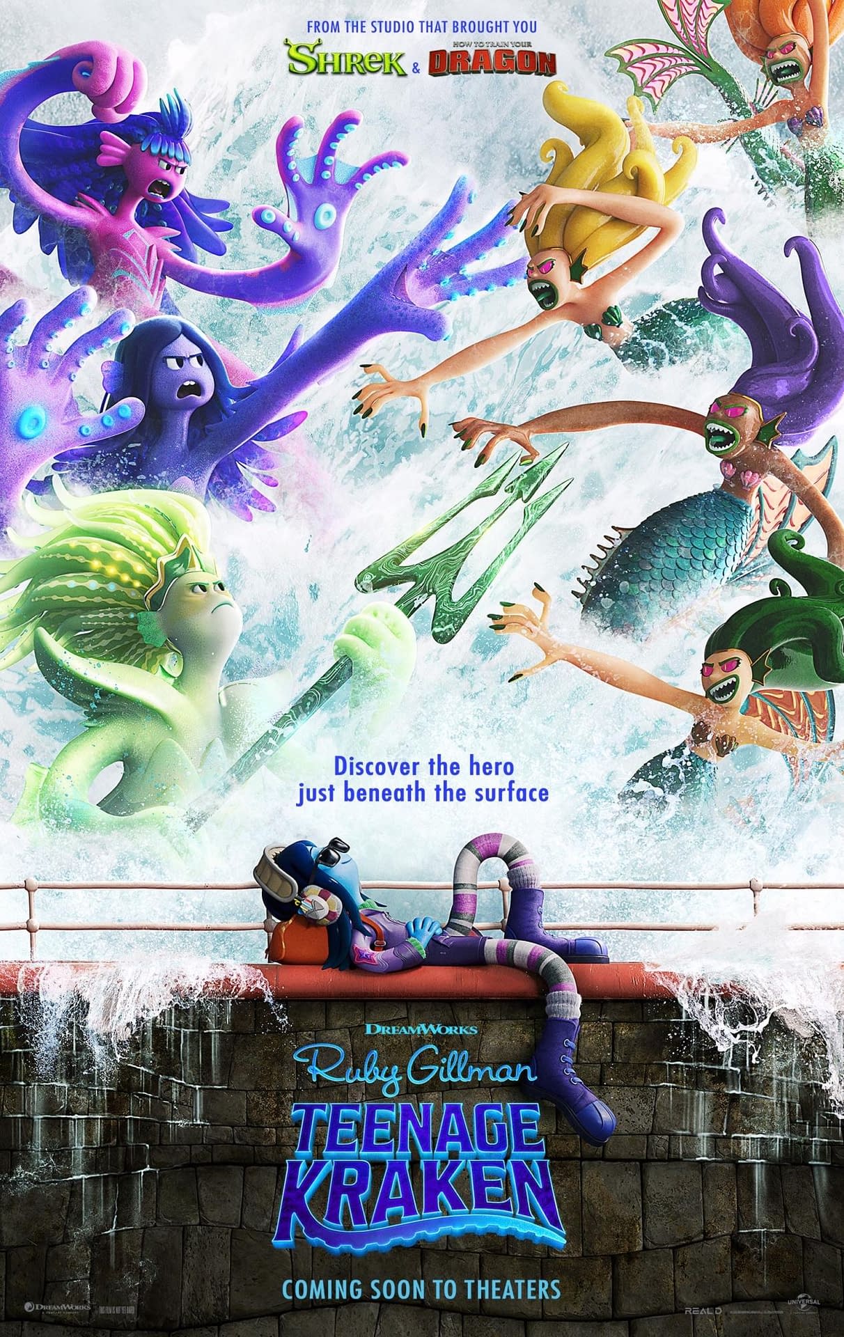 Ruby Gillman Teenage Kraken Trailer Poster Released By Dreamworks