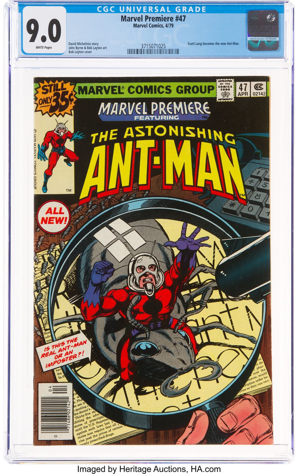 First Scott Lang Ant Man Cassie Lang Darren In Marvel Premiere 47