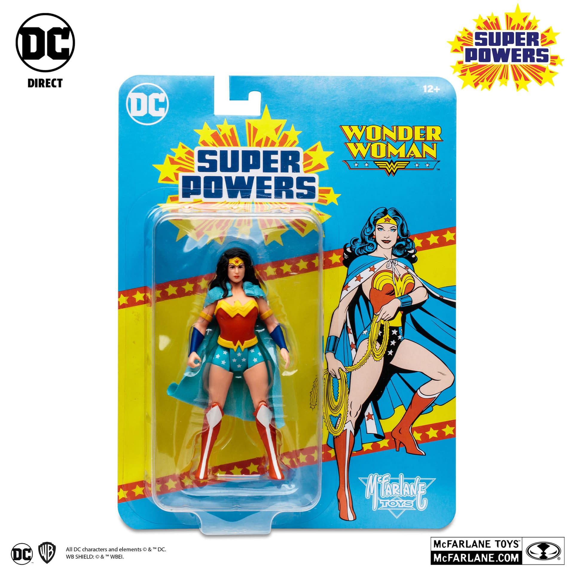 Mcfarlane Toys Unveils Dc Comics Super Powers Wave Retro Figures