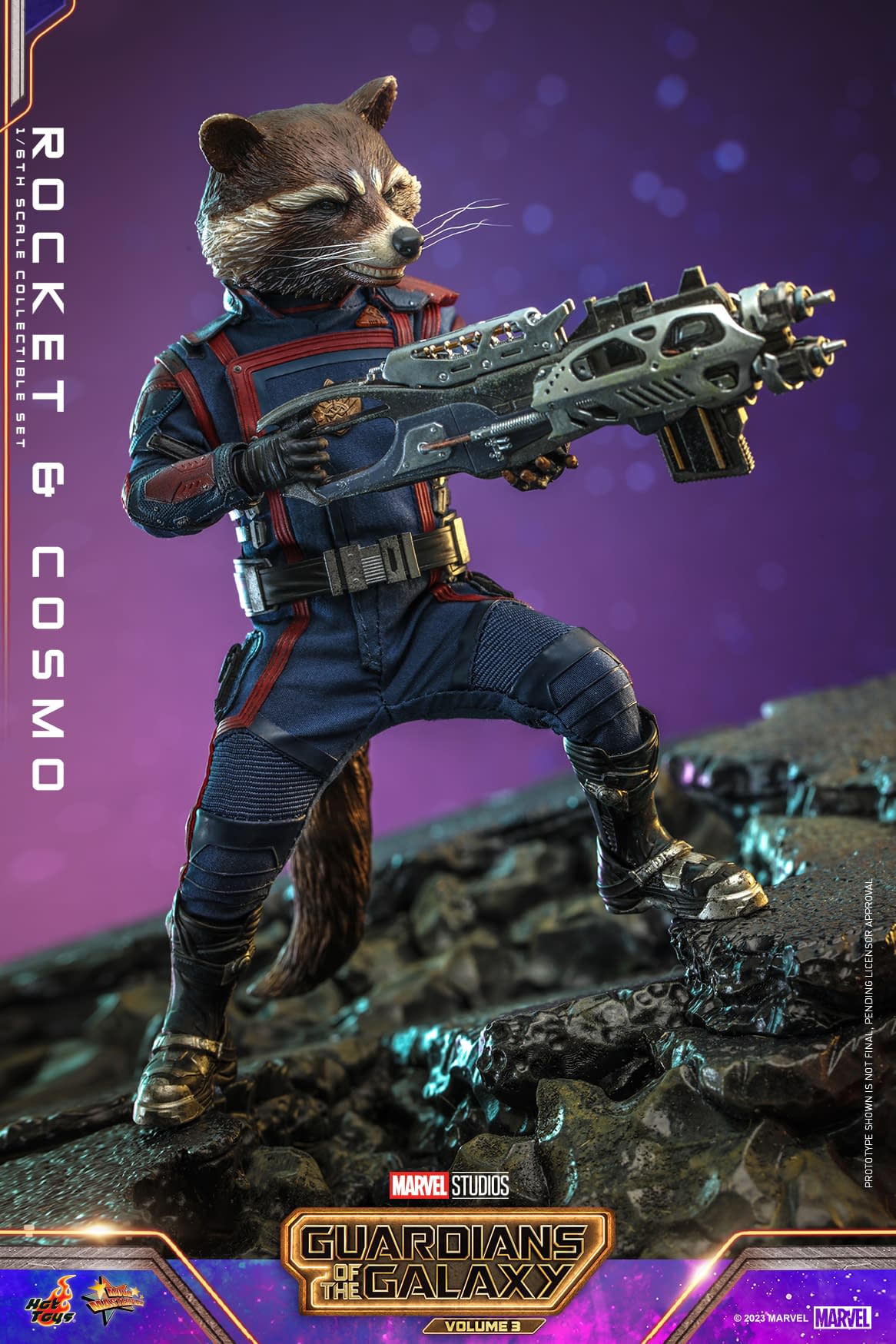 Guardians Of The Galaxy Vol 3 Rocket And Cosmo Set Debuts At Hot Toys