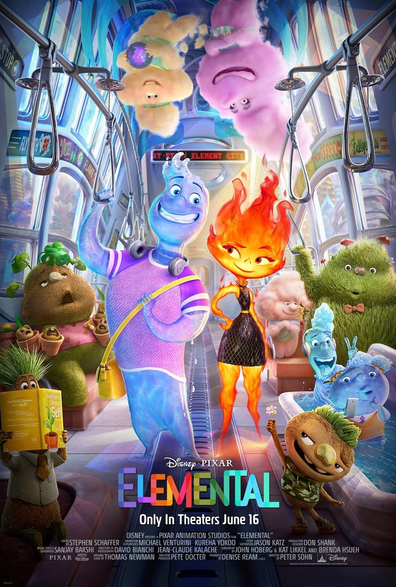 Elemental Review A Solid Mid Tier Film As Pixar Takes On Ya Romance