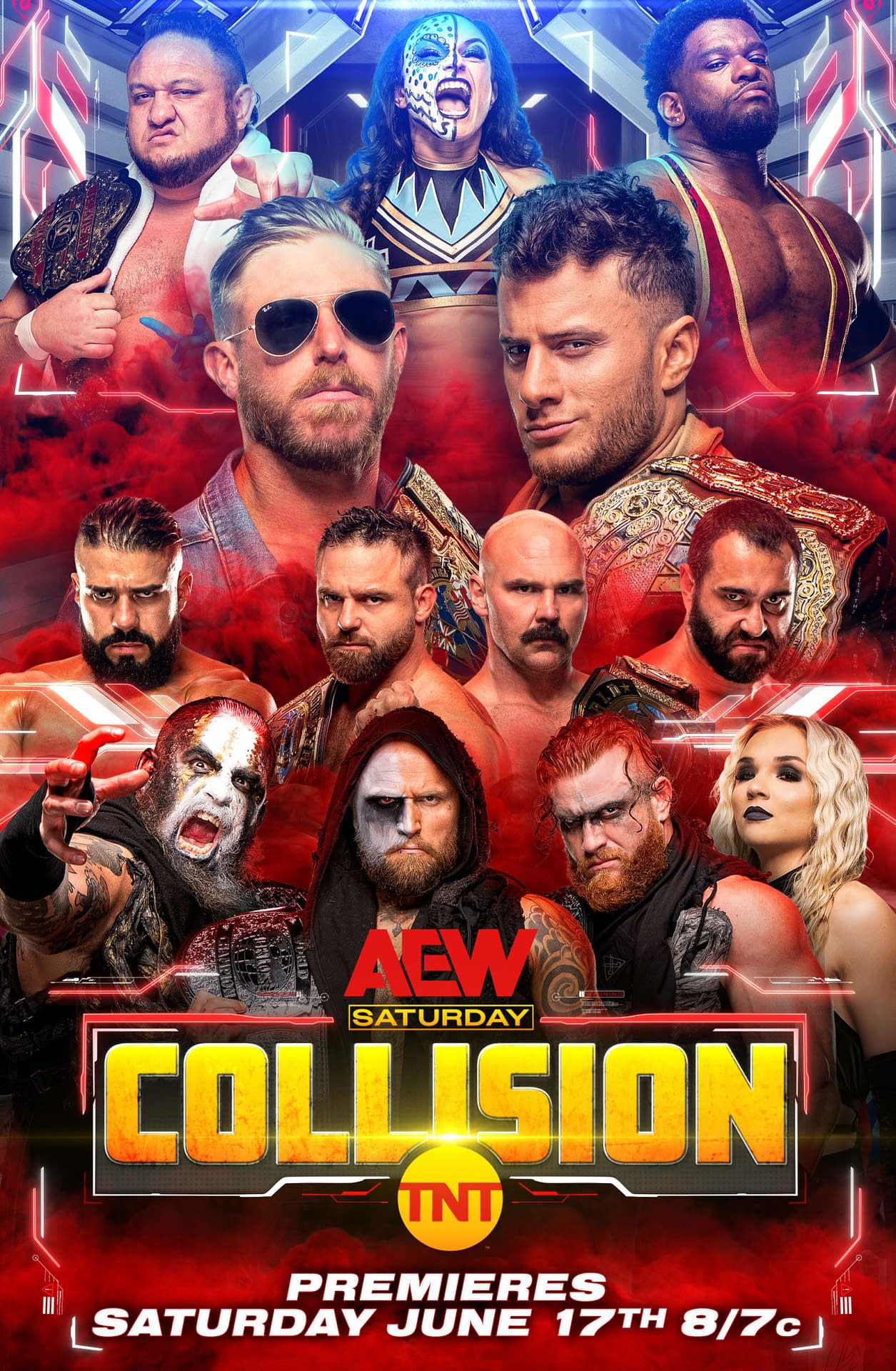 Aew Collision Confirmed For June Andrade El Idolo Set For Roster