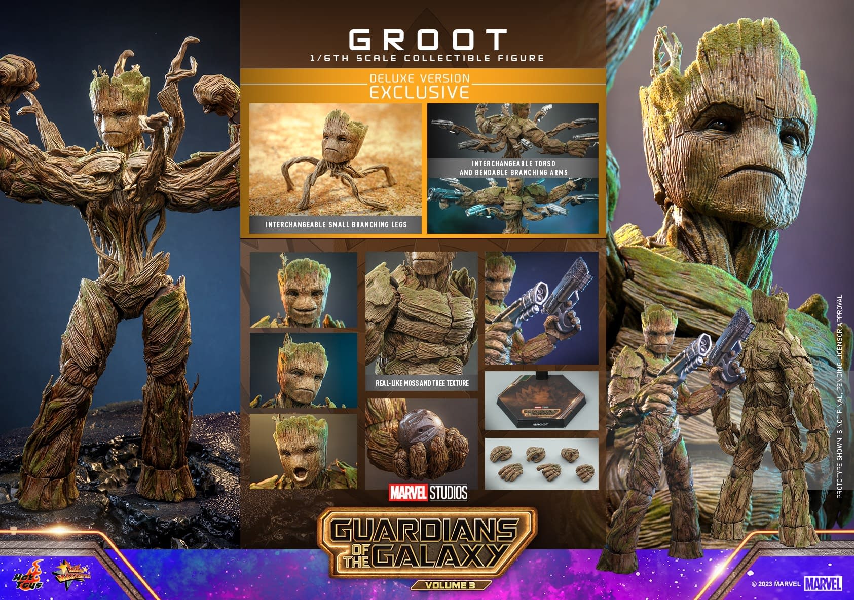 Hot Toys Unveils Guardians Of The Galaxy Vol Groot Figure