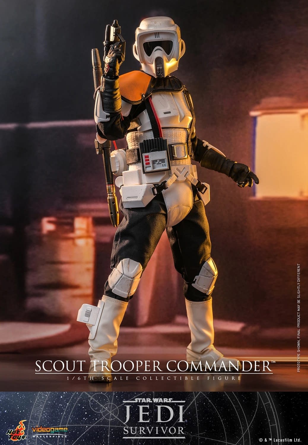 Star Wars Jedi Survivor Scout Trooper Commander Deploys At Hot Toys