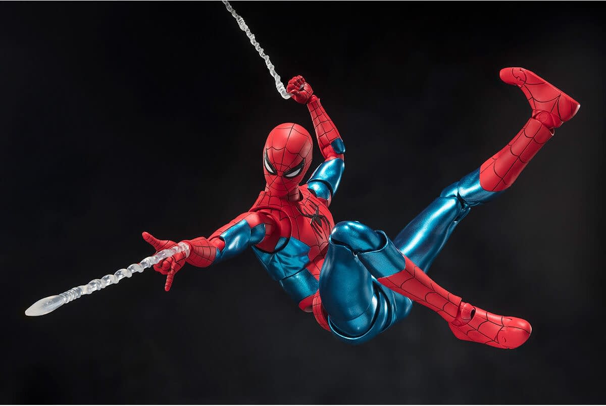 Spider Man No Way Home Final Suit Swings On In With S H Figuarts