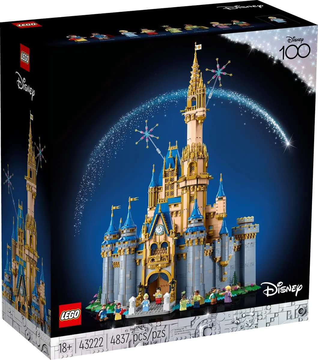 Lego Reveals Magical Disney Castle Set Coming In At Pieces