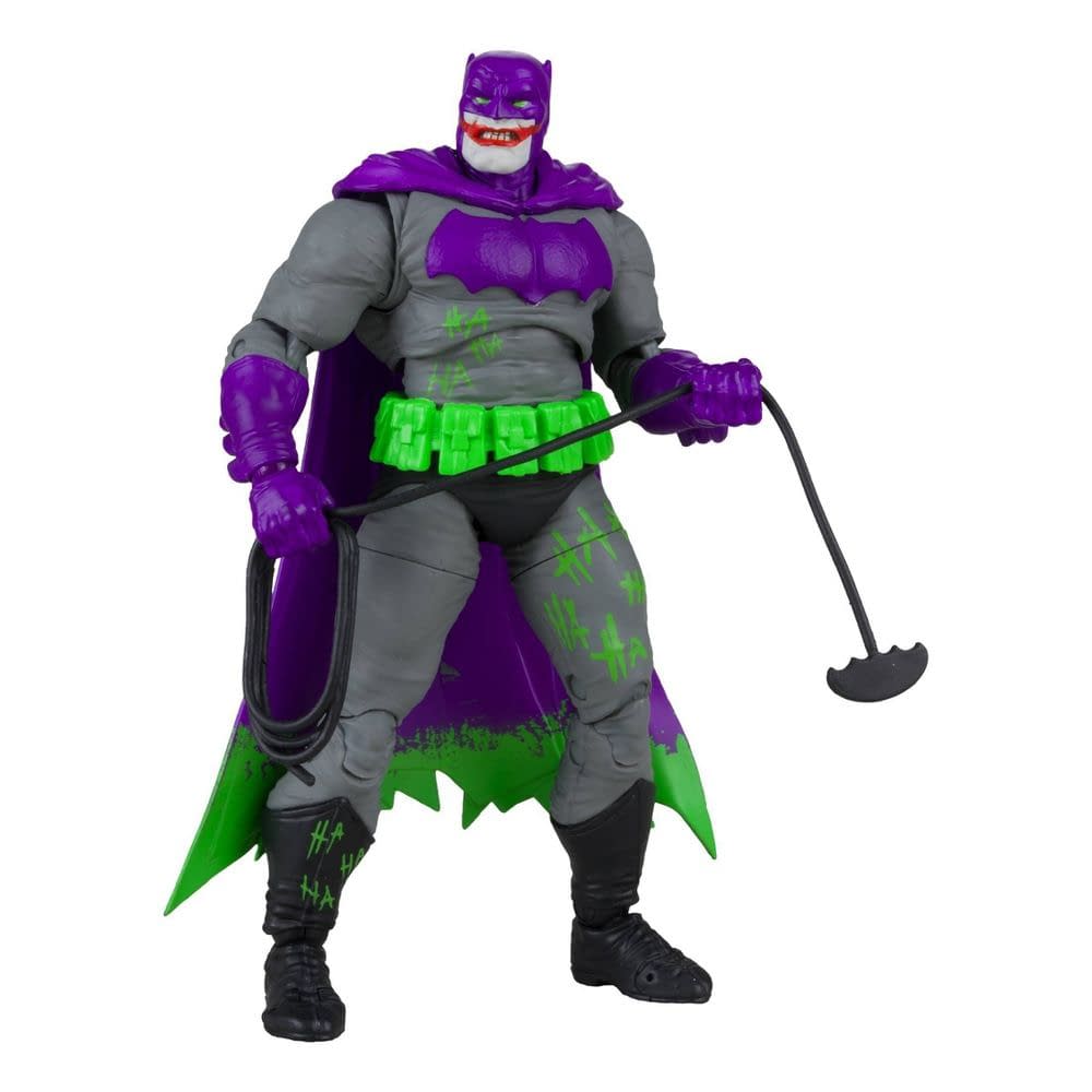 The Dark Knight Returns Batman Becomes Jokerfied With McFarlane