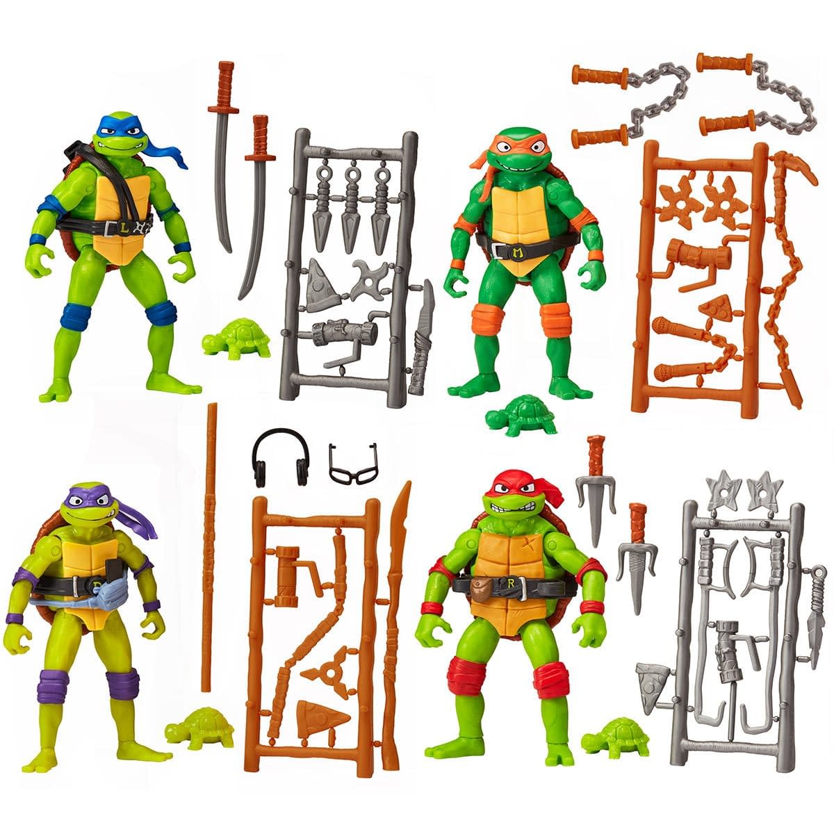 New Teenage Mutant Ninja Turtles Mutant Mayhem Figures Hit Shelves