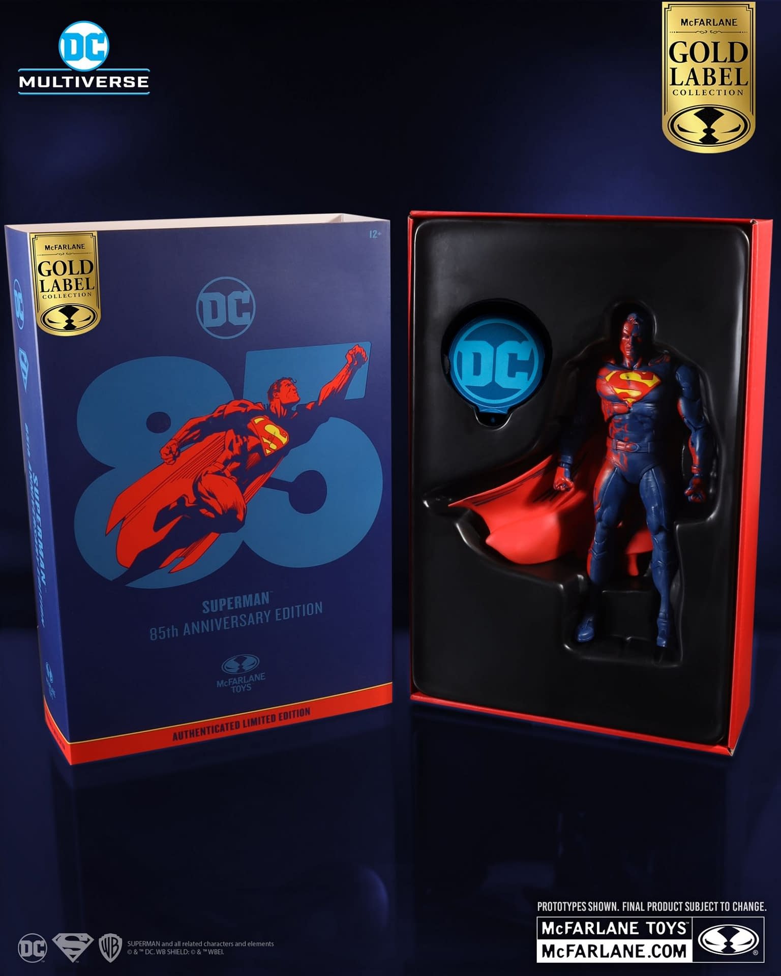 Superman Flies Into Sdcc With New Mcfarlane Toys Exclusive