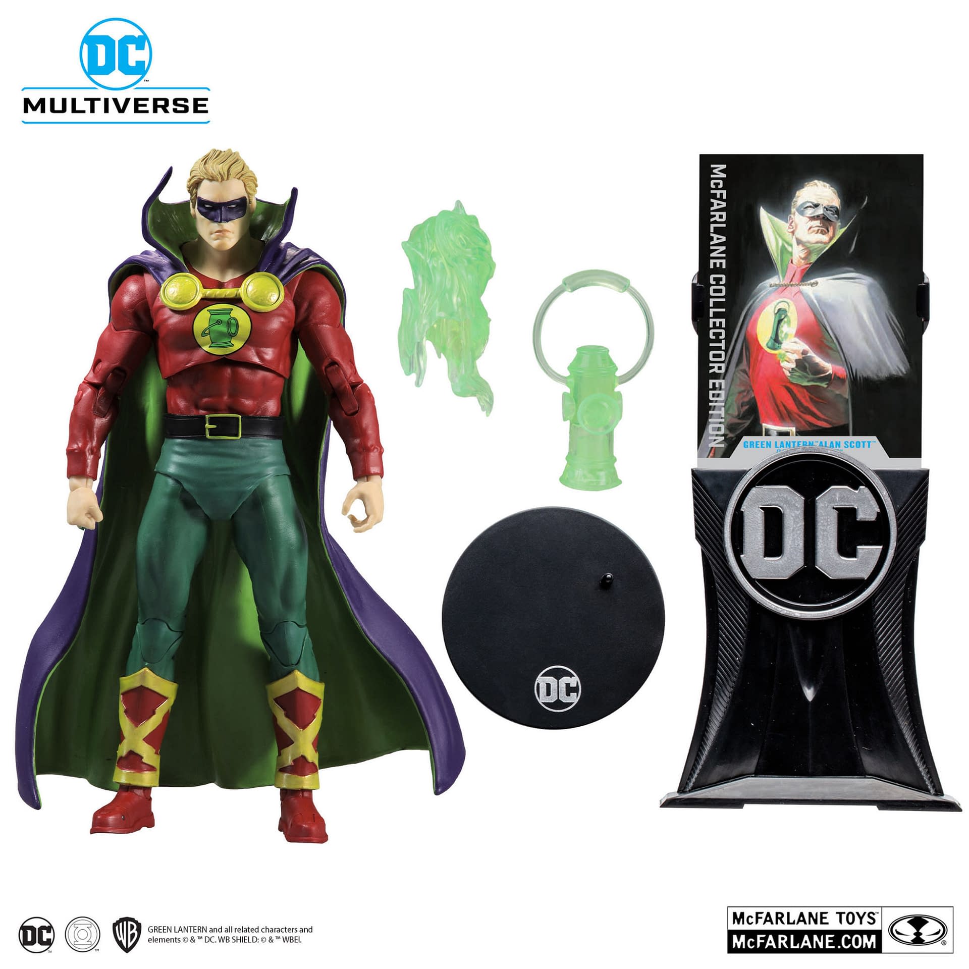 Green Lantern Alan Scott Shines A Light With McFarlanes DC Multiverse