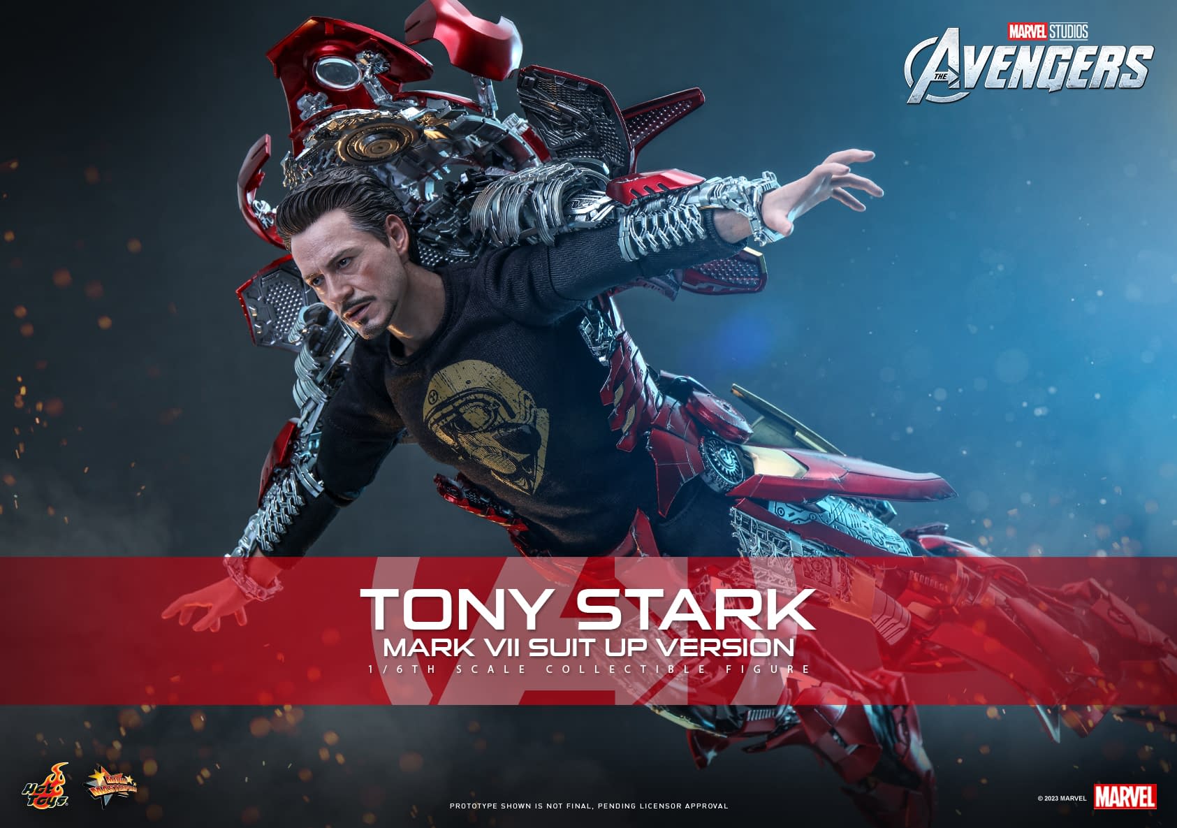 Tony Stark Suits Up As Iron Man With New The Avengers Hot Toys Figure