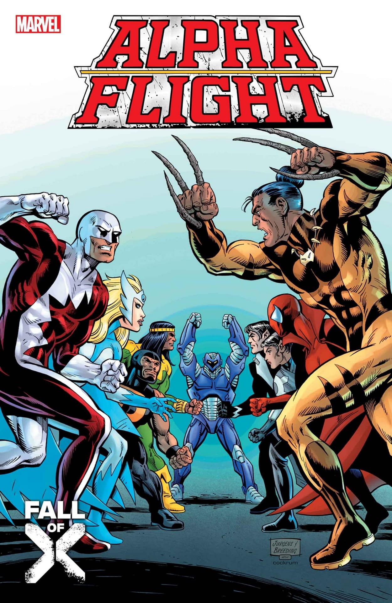 Alpha Flight Preview The Fall Of X Comes For Canada