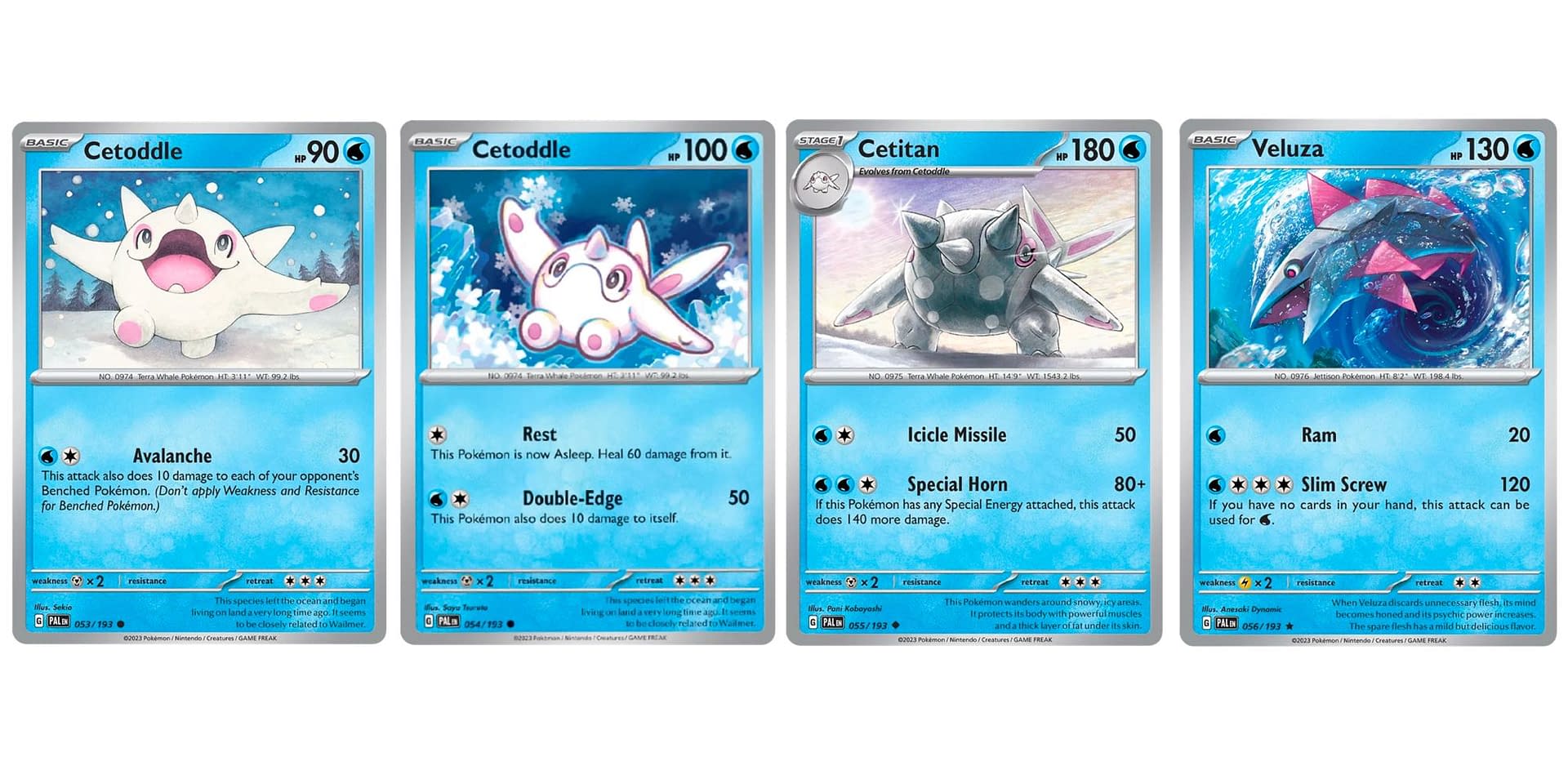 The Cards Of Pok Mon Tcg Paldea Evolved Part Cetoddle Line