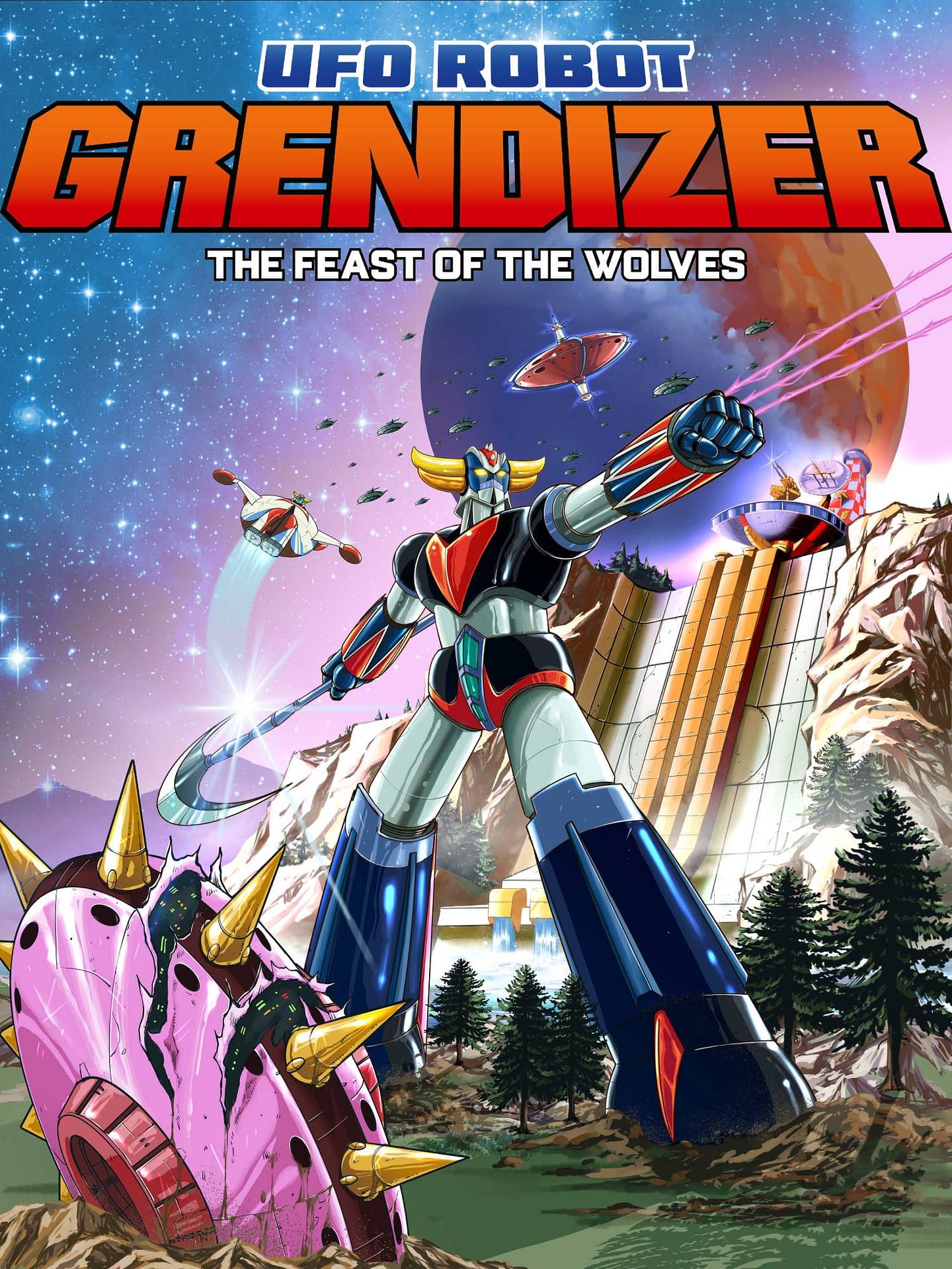 UFO Robot Grendizer The Feast Of The Wolves Drops Launch Trailer