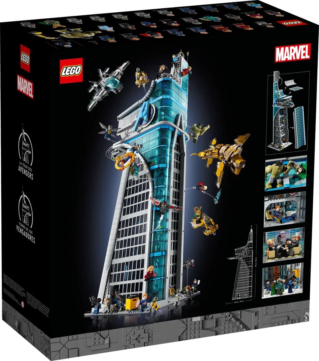 Build The Marvel Studios Avengers Tower With LEGOs Newest Release