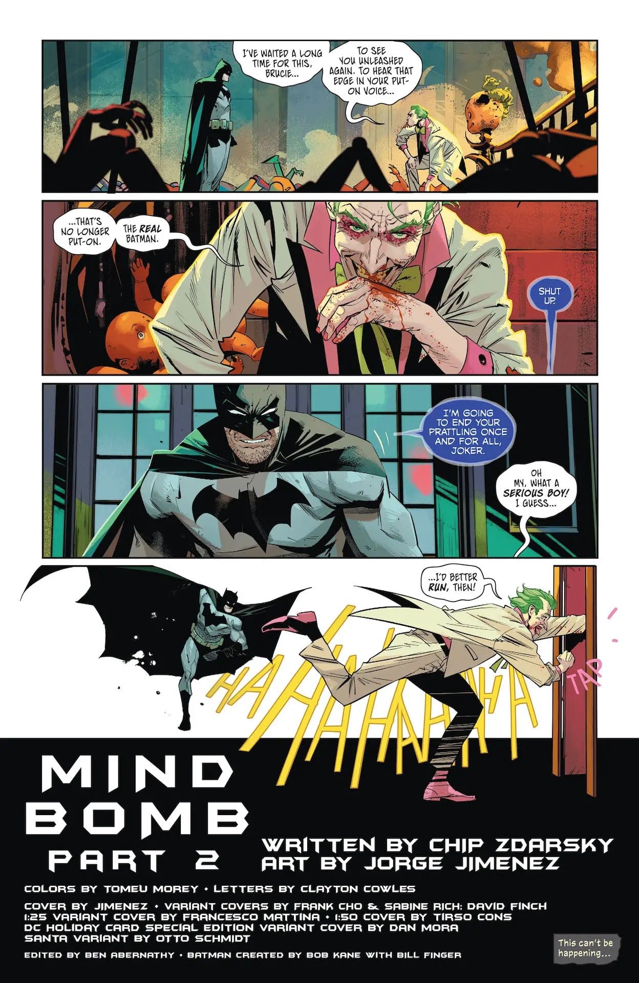 Batman 140 Preview Batman Vs The Joker Vs More Batmen