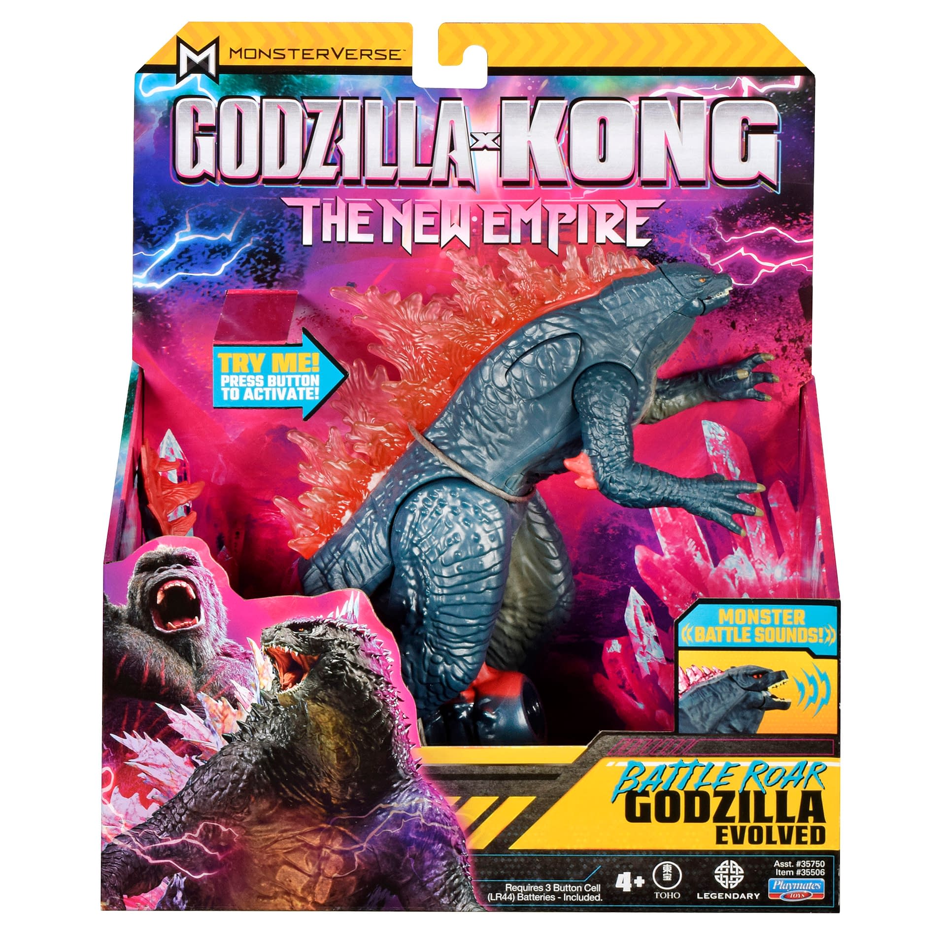 Titans Clash With New Godzilla X Kong Battle Roar And Figures