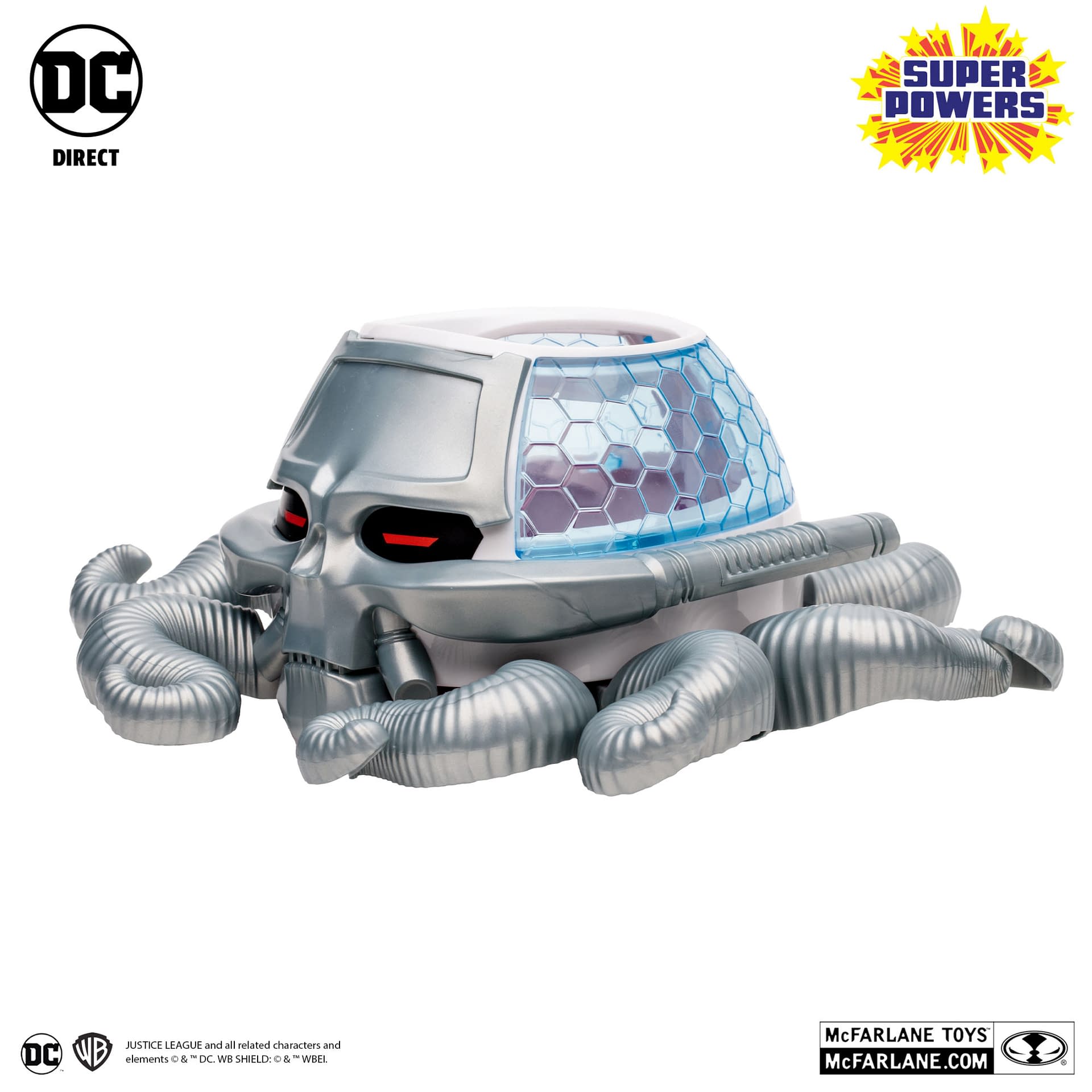 Take A Ride In Brainiac S Skull Ship With McFarlanes DC Super Powers