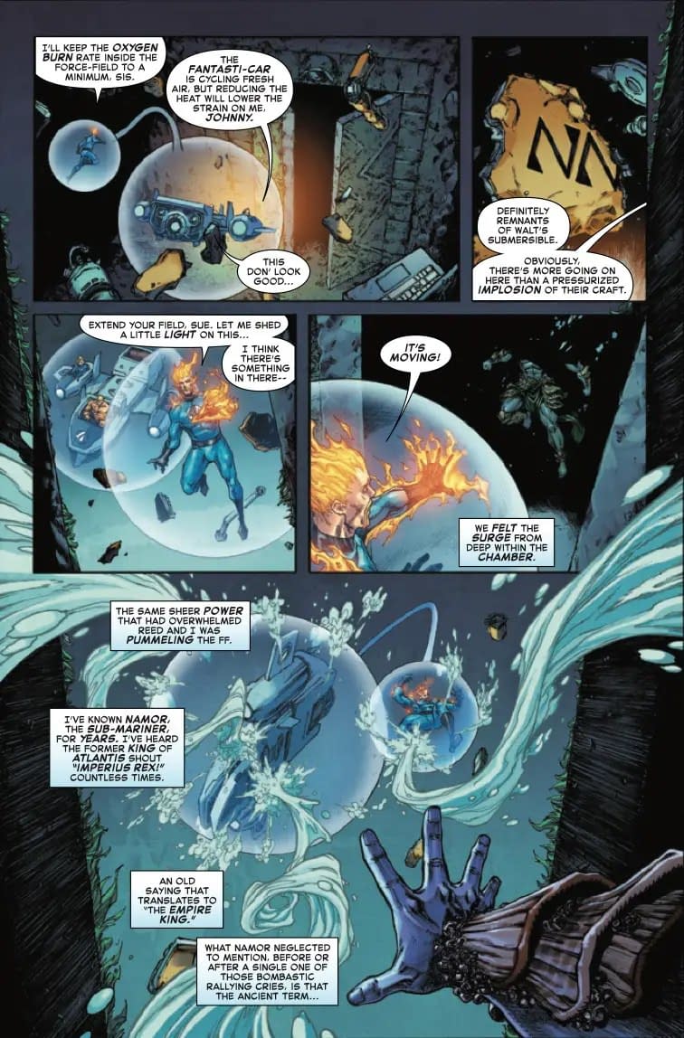 Giant Size Fantastic Four Preview Atlantean Time Out