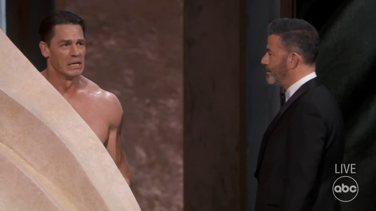 Oscars John Cena Gets To The Naked Truth Of Costume Design VIDEO