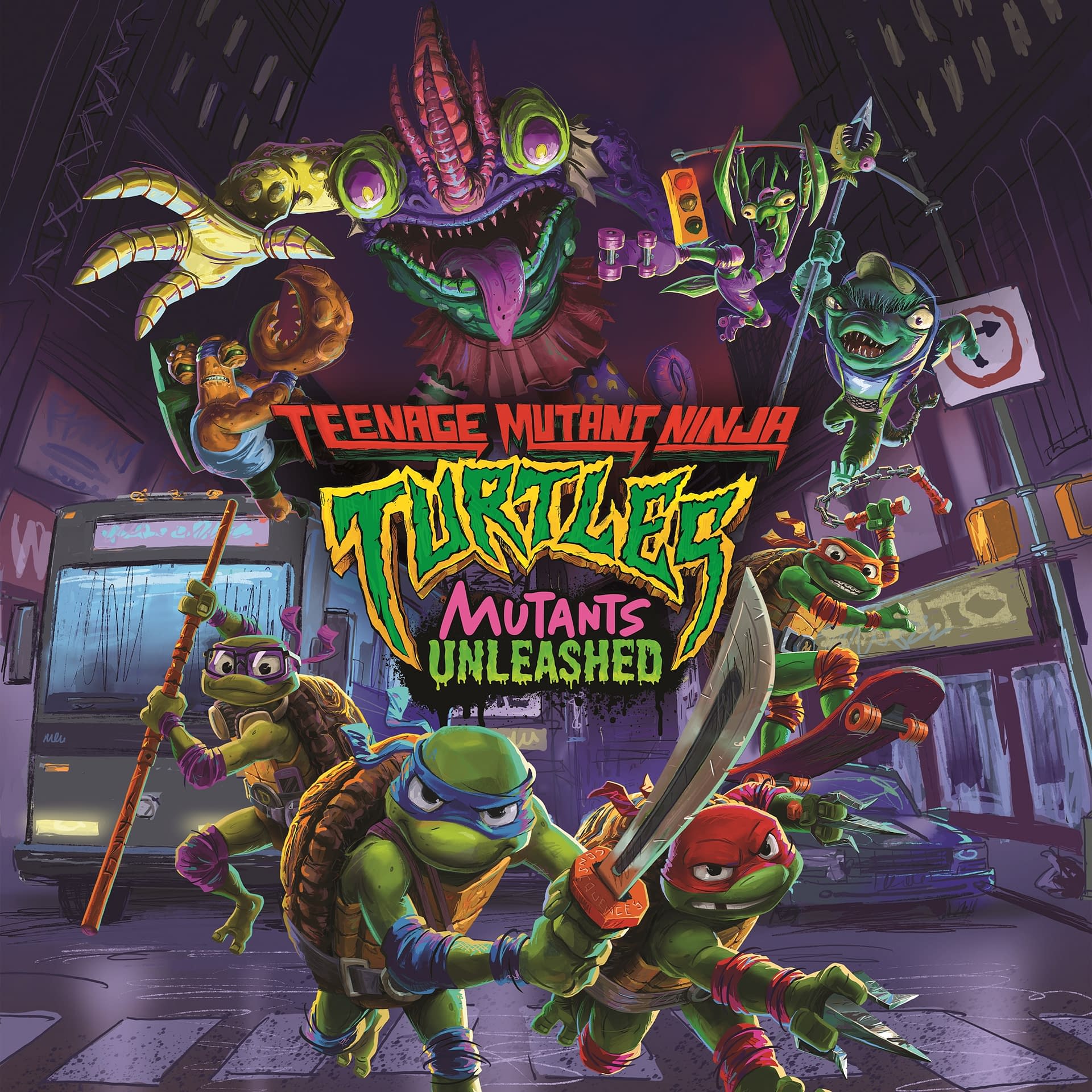 Teenage Mutant Ninja Turtles Mutants Unleashed Drops New Trailer