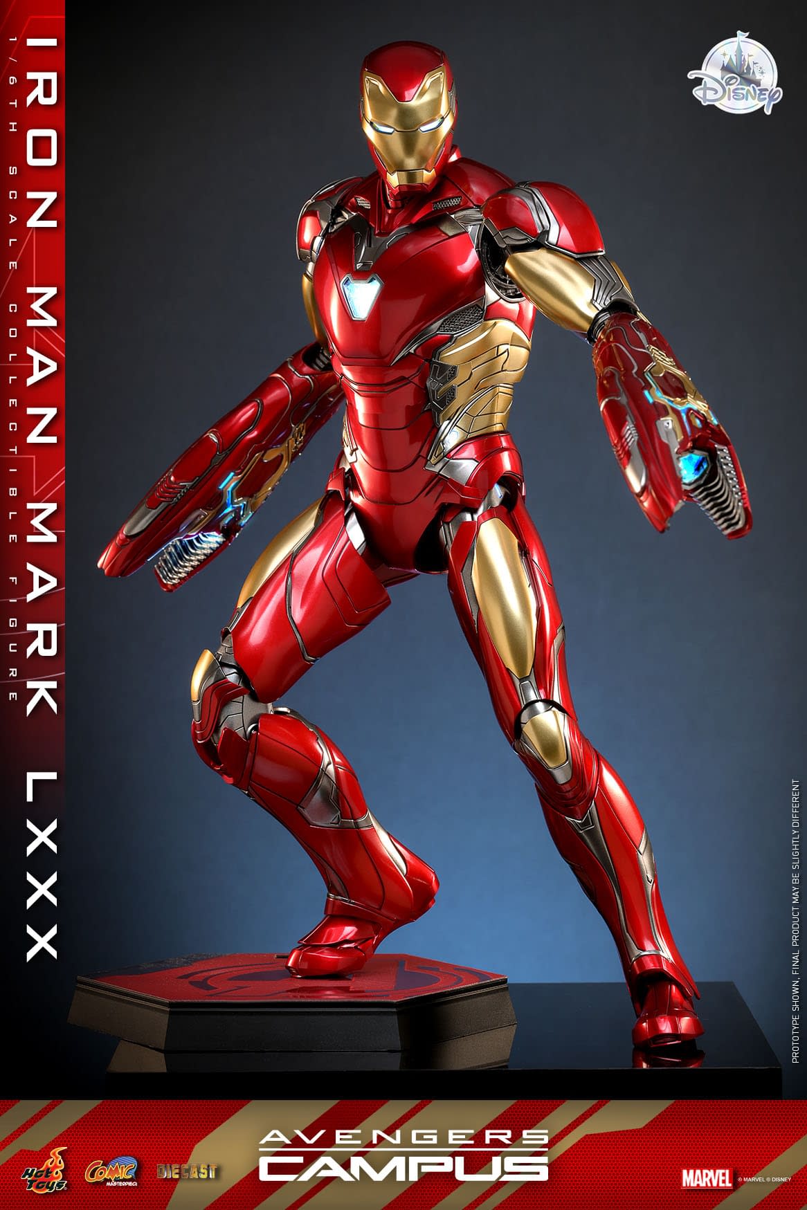 Hot Toys Unveils D Exclusive Avengers Campus Iron Man Mark LXXX
