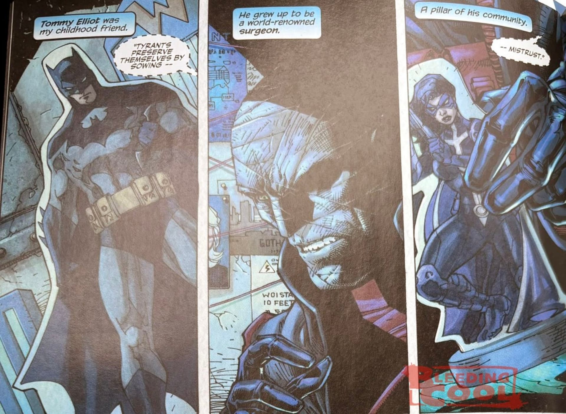 The Gotham Cast Of Batman Hush By Jim Lee And Jeph Loeb Spoilers