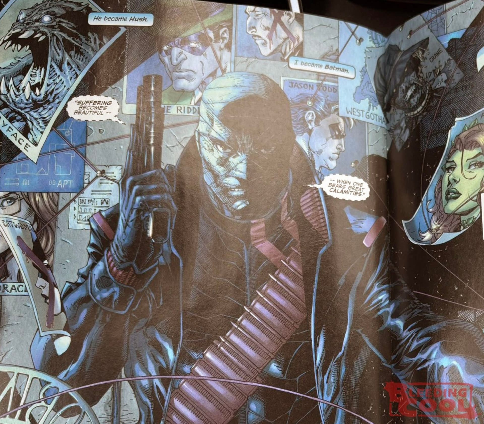 The Gotham Cast Of Batman Hush By Jim Lee And Jeph Loeb Spoilers