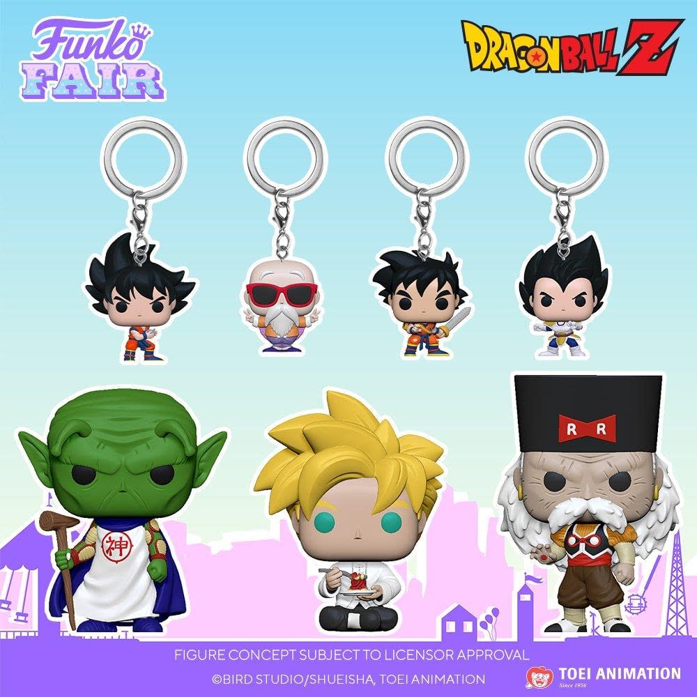 New Dragon Ball Z Funko Pops Debut At Funko Fair Day