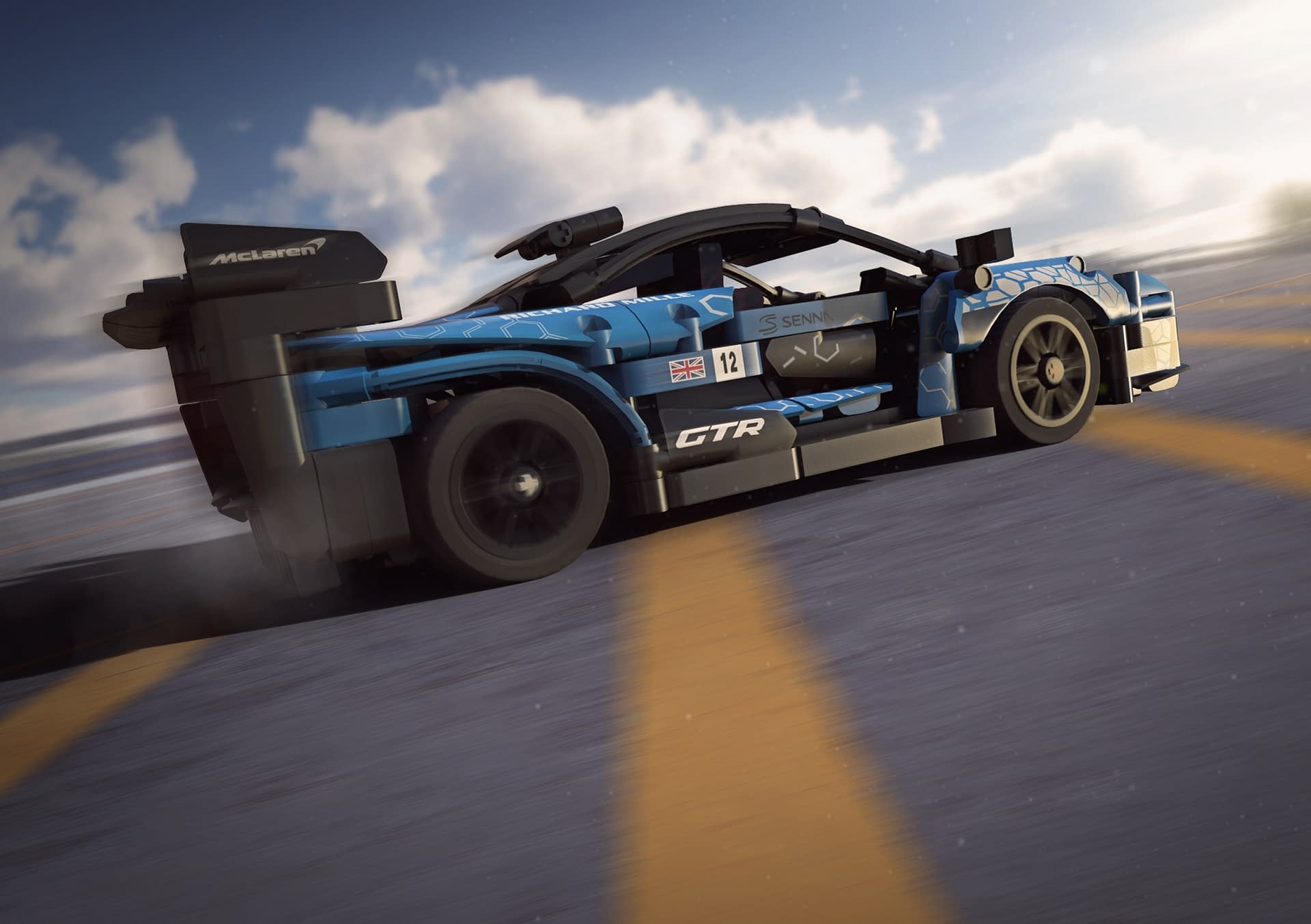 The Lego Technic Mclaren Senna Gtr Added To Asphalt Legends