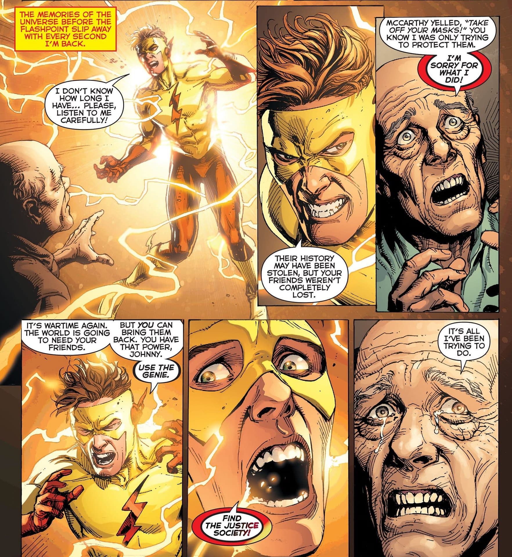 The Future of Doomsday Clock – and the Past of The Justice Society of America? Spoilers)