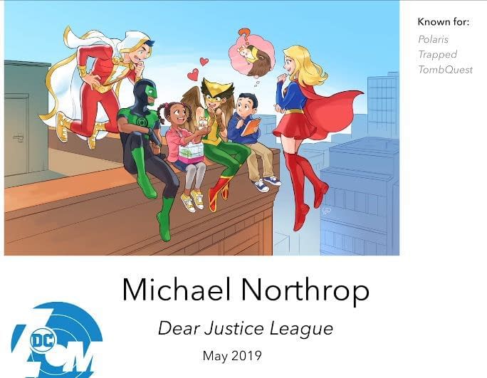Michael Northrup and Gustavo Duarte's Dear Justice League Delayed Until August 2019