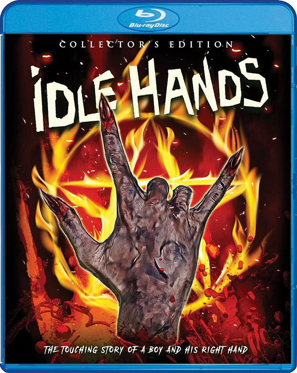 ldle mains nouveau Blu-ray de Scream Factory Cover ldle mains nouveau Blu-ray de Scream Factory Cover