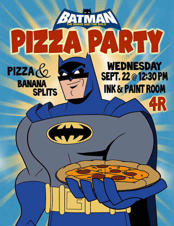 Is This Batman's First Pizza? Courtesy Of TMNT&hellip;