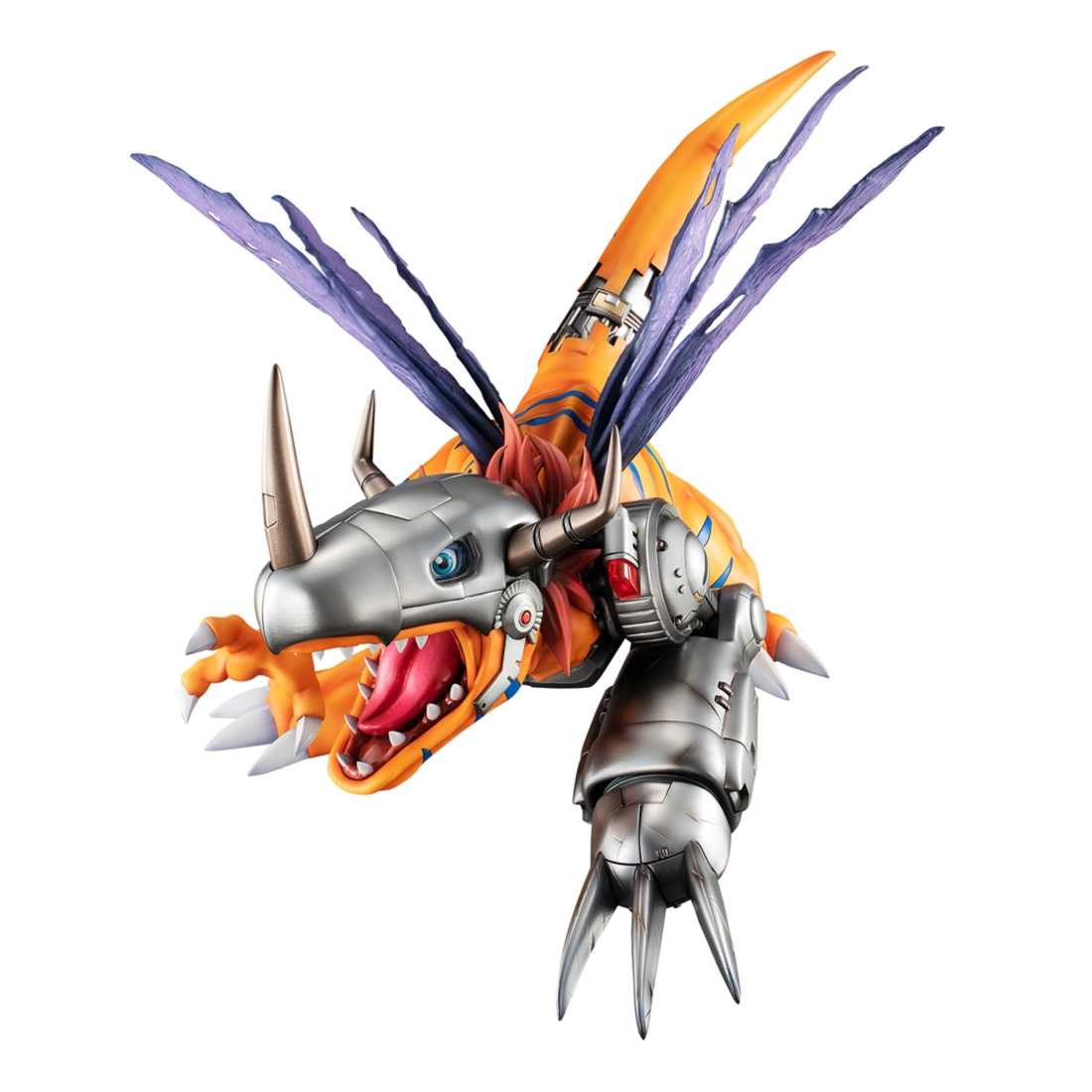 “Digimon” Returns with MetalGreymon Statue from Megahouse