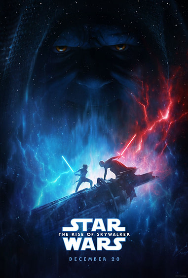 Poster of Star Wars: The Rise of Skywalker 2019 Full Hindi Dual Audio Movie Download WEB-DL 720p