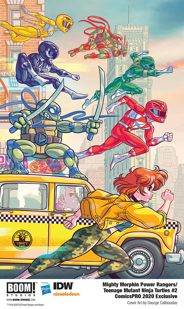 BOOM! Brings Exclusive Variants for Power Rangers/TMNT and Alienated to ComicsPRO