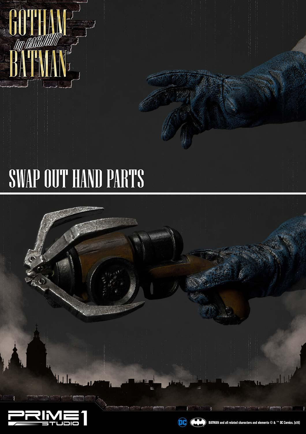 gotham by gaslight statue