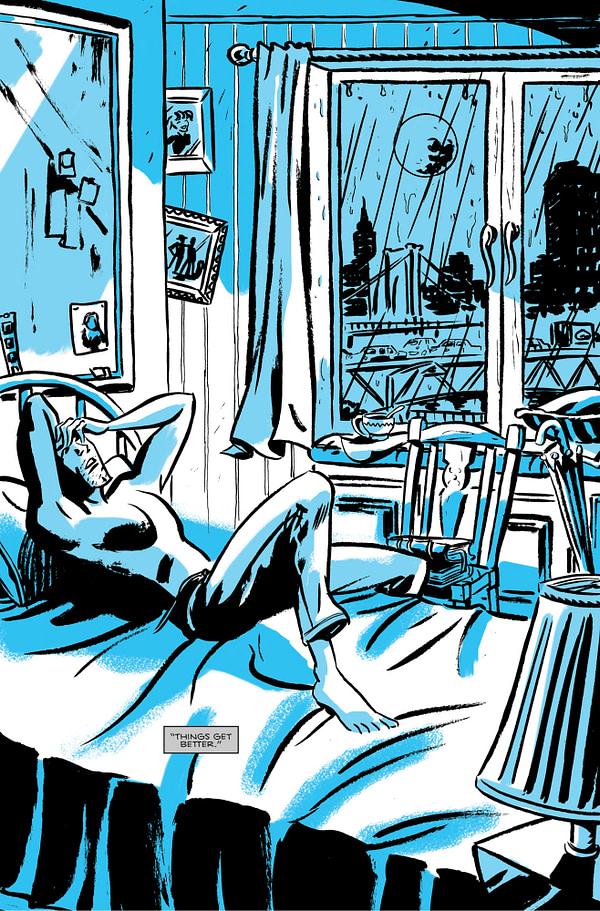 Page two of Cut-Man #1 by Alexander Banks-Jongman and Robert Ahmad.