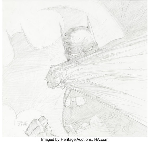 Jim Lee Original Artwork, Up for Auction at Heritage