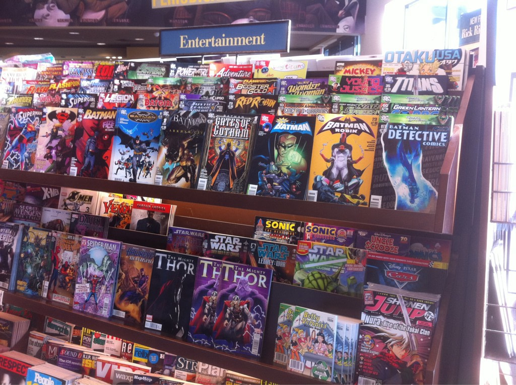Barnes Noble Embraces Comic Books Pic