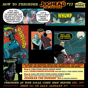 JUGHEAD HUNGER #9 ARCHIE COMICS NOVEMBER 2018
