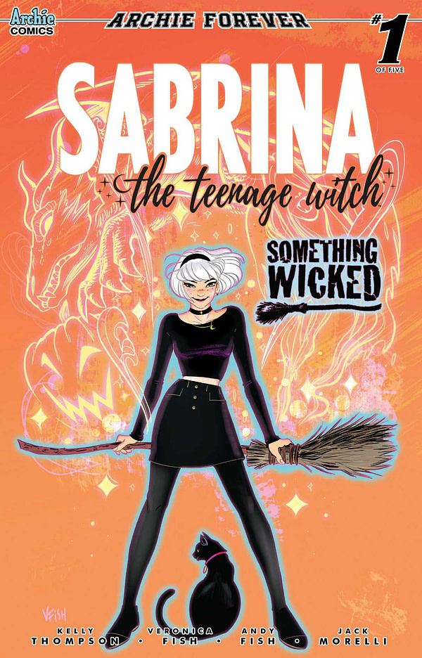 Bubble, bubble, too much toil and brief looks at the trouble, the spell of the new volume of Sabrina the Teenaged Witch of magical madness fails to enchant.