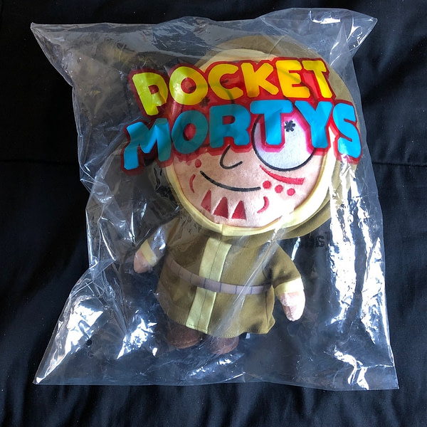 pocket mortys plush