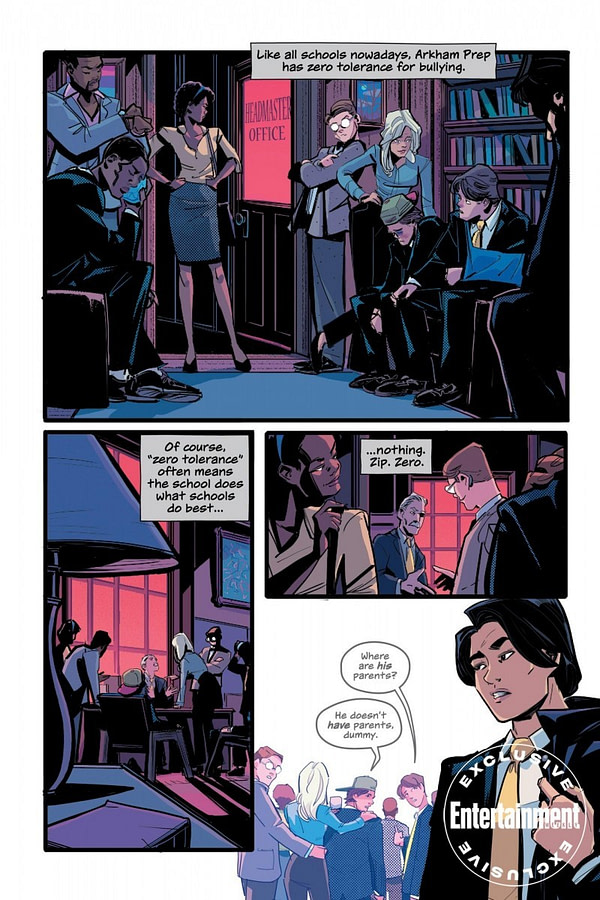 A preview of Melissa de la Cruz and Thomas Pitilli's Gotham High.