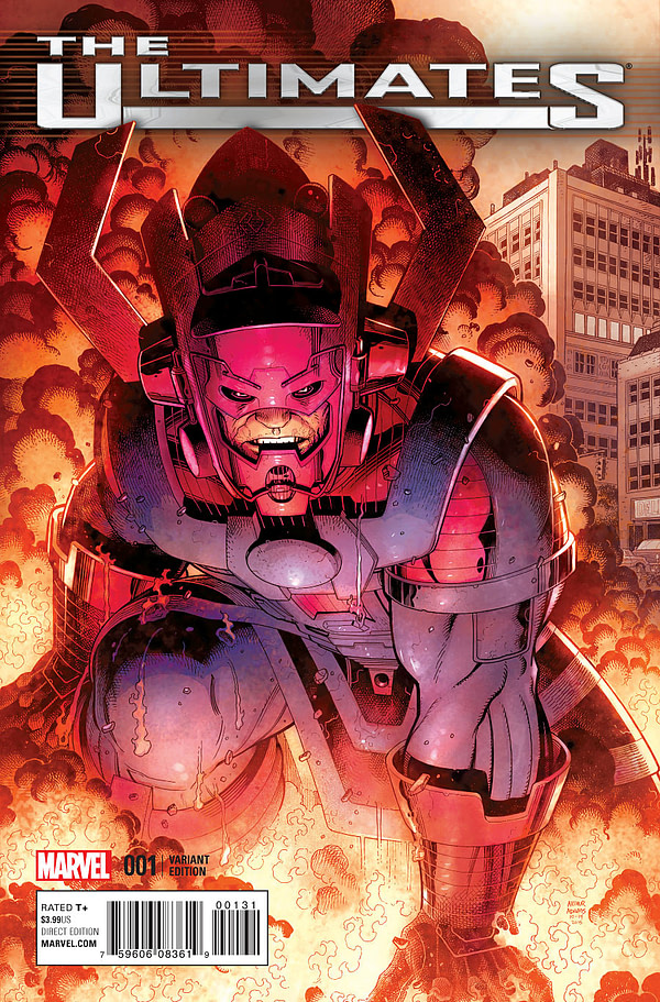 Arthur Adams' Original Inks For Guardians Of The Galaxy 5