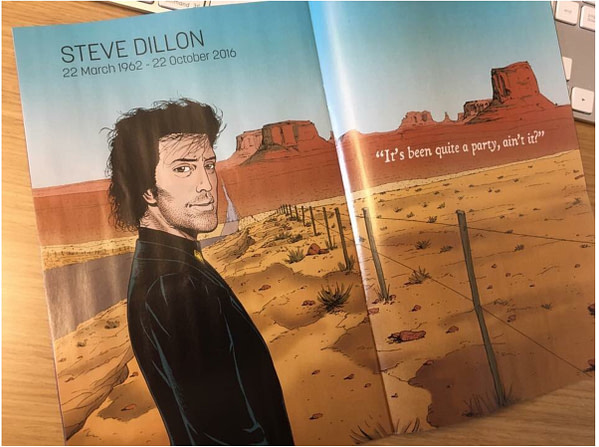 DC Comics To Run Steve Dillon Tribute In All Their Comics In Two Weeks