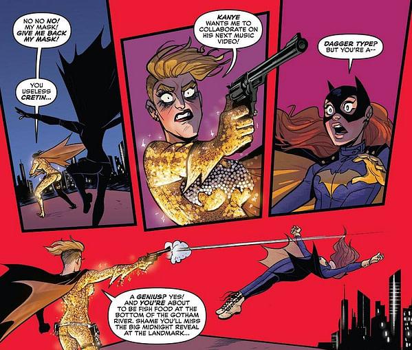 gold batgirl pop